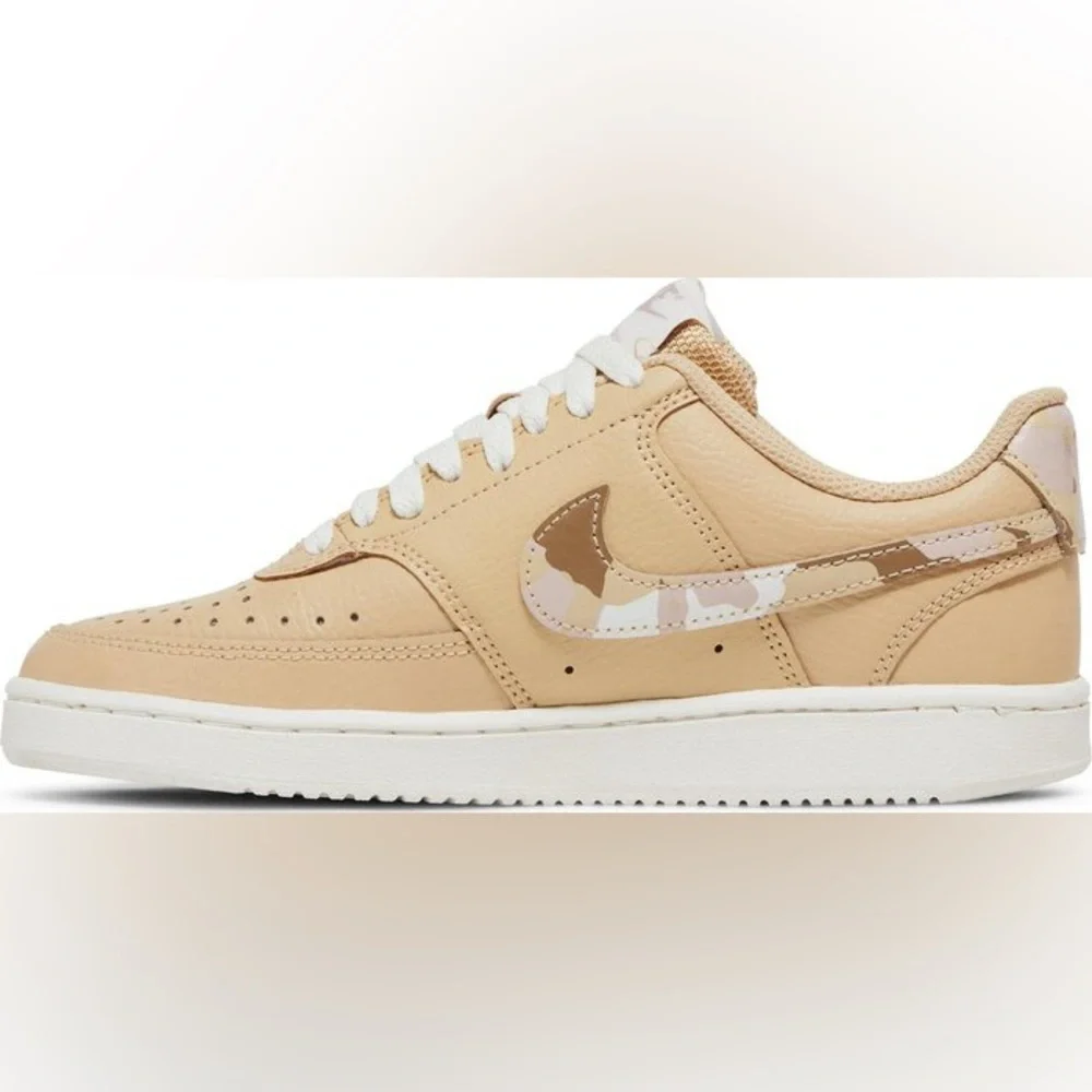 New Nike Court Vision Low Sneaker with Camo